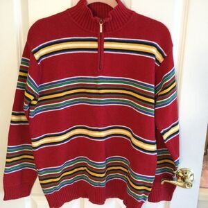 NWOT Lauren Ralph Lauren Striped Sweater Sz M